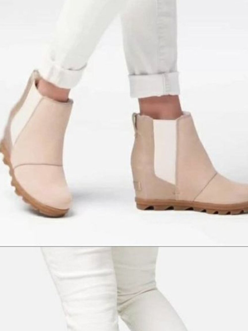 11 NEW Sorel Joan Arctic Wedge II Chelsea Lux Leather Waterproof Boots NICE!